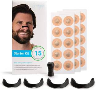 WUUP Magnetic Nasal Strips for Breathing Nose Shaper
