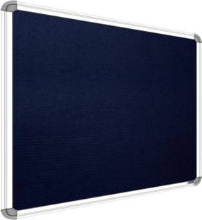 ShelfKing 2x2 Ft's Premium Material Blue Notice Board/ Pin-up Board For Coaching Class Notice Board