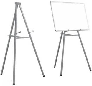 glitz Heavy Duty Folding Metal Easel Stand for White Board | Black Board| Notice Board Notice Board