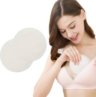 Rearlear Reusable, Washable, Dry feel Baby White Nursing Breast Pad