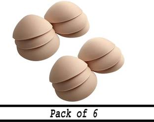 Swag Enterprises Round Pads Bra cup Inserts For Blouse,Bikini,Top, 6 Pears Nursing Breast Pad