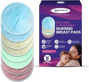 Ecommercehub 3D Contoured Shape Nursing Breastfeeding Pads Nursing Breast Pad
