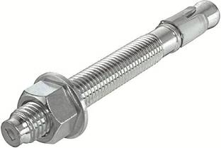 Implemental Bolt Fully Threaded Design Expansion Anchor Bolts Zinc Plated Wedge type (25 pcs)