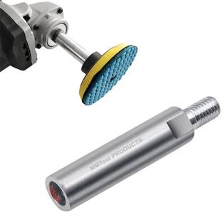 MMTool PRODUCT Nut Extension Rod Adapter For 4 Inch Angle Grinder, M10 To M10 Adapter 3 Inch Length