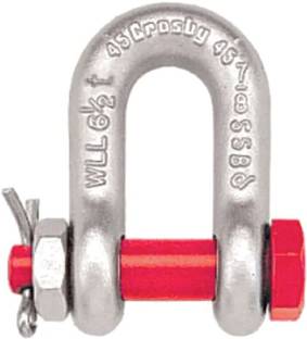 Conclood India Nut & Bolt Set Bow Shackle 2 Ton | Nut Bolt type Anchor Shackle | Handles Multiple Loads.
