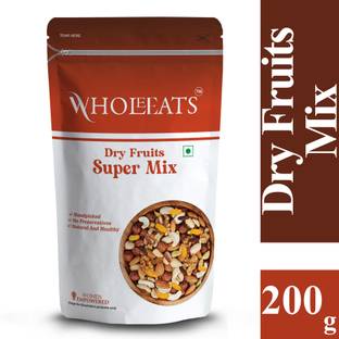 wholeeats Dry Fruits Mix 200GM | Healthy and Nutritious