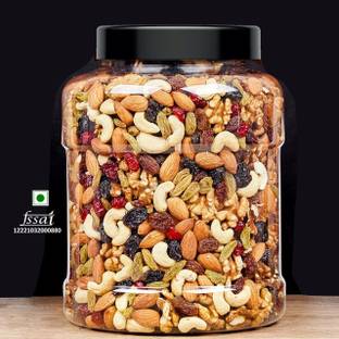 Nature Aahar Mix Dry Fruit | Panchmeva |250gm | JAR | Almonds, Cashews, Raisins, Dry Dates, Pistachios, Figs, Assorted Fruits & Nuts, Black Currant