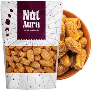 NUT AURA Yellow Dry Dates | Premium Sukha Kharek | Natural Energy & Iron Rich Snack Dry Dates