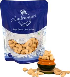 ANDRAMART AM Premium Plain rosted & salted Cashew (Kaju) 100 gm Cashews