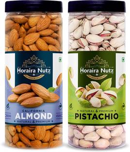 Horaira Nutz Premium Almonds, Pistachios