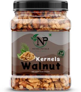 nutri petals Dried California Walnut Without Shell Akhrot Giri | Premium Akhrot Giri Walnuts