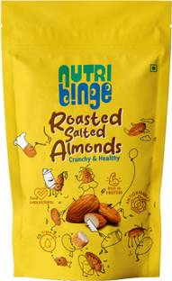 NUTRI BINGE Roasted Salted Almond 200g Almonds