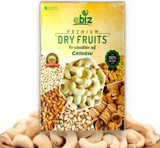 eBiz Premium Quality 100% Natural Whole Raw Cashews Nut / Kaju / Dry Fruit Cashews
