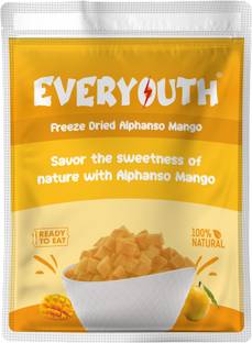 everyouth Freeze Dried Mango Snack, Export Quality, Ready To Eat Snack Chips