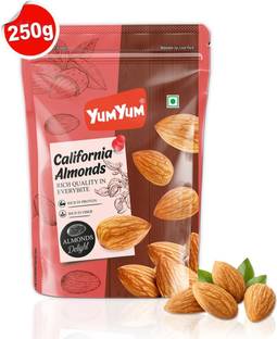 YUM YUM California Almonds (Badam) - 250gm Almonds