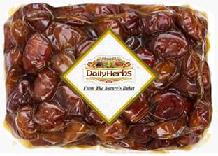 DAILYHERBS Seedless Dates | Pin Khajur Arabian Dates, Dry Fruit Dates