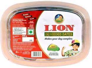LION Deseeded Dates 500gm (Pack of 2) Dates