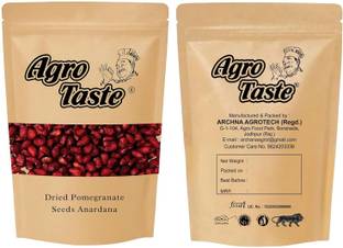 Agro Taste Dried Pomegranate Seeds Naturally Sun-Dried | No Preservatives | Rich in Flavor Assorted Seeds & Nuts