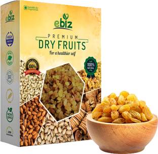 eBiz Sun-Dried Raisins | Natural Sweetness | Iron-Rich Dry Fruit Raisins