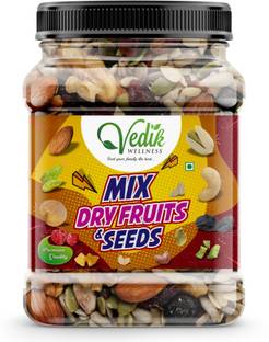Vedik Wellness Mix Dry Fruits [Almonds, Cashews, Raisins, Pistachios,Apricot,] Assorted Nuts