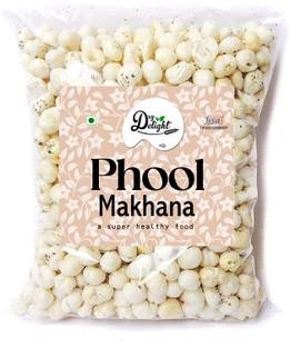 DRYDELIGHT Premium Phool Makhana | Regular Lotus Seed Pop | Foxnut | Healthy Fox Nut