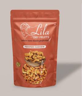 lila dry fruits 100% Premium Natural Peri Peri Cashews | Whole Cashews | Gluten Free| Dry Fruits Cashews