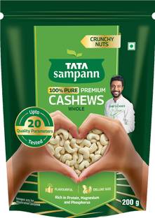 Tata Sampann Premium Quality Kaju, 100% Pure Premium Cashews