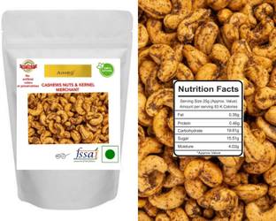 AIMRO 100% Pure Masala Cashew Nuts (125g) Pouch, Raw | Nutritious,Crunchy Kaju Cashews