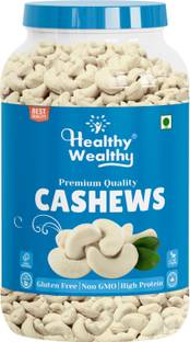 Healthy Wealthy Raw Cashew Nuts Premium Quality Cashews