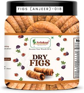 Avlokan Dried Figs Afghani Anjir LOT 018-(Rich source of Fibre Calcium & Iron) Figs