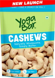 Yogabar Premium Cashews | Whole 320 Kaaju | Premium Nuts & Dry Fruits Cashews