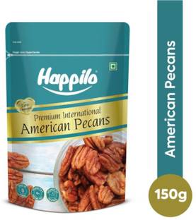 Happilo Premium International Exotic Pecannut Kernels Unsalted Natural Snacking & Baking Pecans