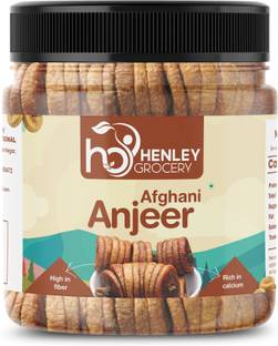 HENLEY Premium Dried Afghani Anjeer | Dry fruits Figs | Fresh Figs