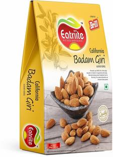 Eatriite California Badam Giri (Plain Almond Kernel Almonds