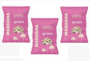 VISHNU DELIGHT Lotus Seeds Phool Makhana Healthy Snacks |Rich in Nutrients|Full of Antioxidants Fox Nut