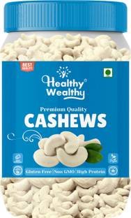 Healthy Wealthy Raw Cashew Nuts Premium Quality Cashews