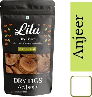 lila dry fruits Premium Dry Figs| Medium Afghani Anjeer| 250Gm Figs