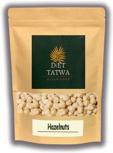 DIET TATWA Organic Hazelnuts Without Shell Raw & Dehulled For Making Chocolate Spread Hazelnuts