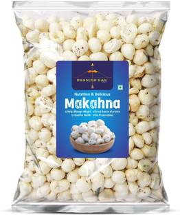 Dhanush Ban Premium Phool Makhana 250g, Regular Lotus Seed Pop/Gorgon Nut Puffed Kernels - Fox Nut