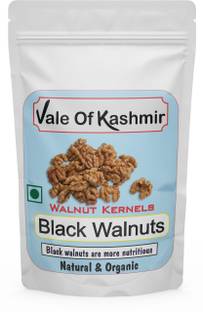 vale of kashmir Black Walnut Kernels, Natural & Organic, Contains More Nutrients Walnuts
