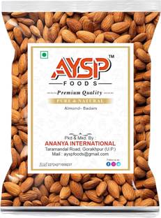 AYSP Super Healthy Premium Badam Giri|High Fiber|Real Nuts |Gluten Free Almonds Almonds