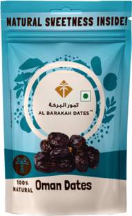 Al Barakah Dates Premium Oman Dates 800 g - 100 % Fresh & Natural Dates Dry Fruits, Khajoor Dates