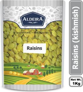 Aldeira Natural Seedless Green Kishmish 1Kg Raisins