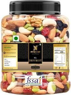 Nutro Cart Mix Dry Fruits [Almonds, Cashews, Raisins, Pistachios,Apricot, (1 kg)