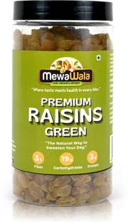 Mewawala Premium Green Raisins – Naturally Sweet, Rich in Fiber, Protein & Carbohydrates Raisins