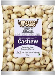 NY Eagle Premium Cashews/Kaju|100% Natural|Tasty, Crunchy| Immunity Boosting Nuts(100g) Cashews