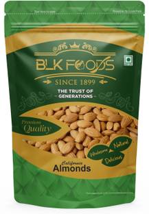 BLK FOODS Select Natural California Badam giri 1Kg Almonds