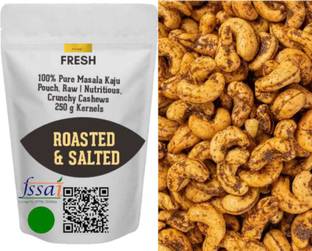 AIMRO 100% Pure Masala Cashew Nuts Pouch, Raw | Nutritious,Crunchy Kaju Cashews