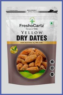 FreshoCartz Yellow Dry Dates | Dyr Chuhara | Peela Sukha Dates | Dry Dates