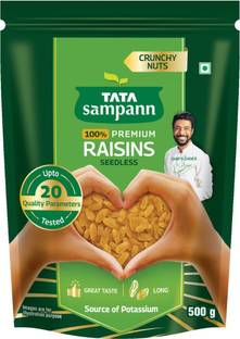 Tata Sampann Premium Quality Kishmish, 100% Pure Raisins